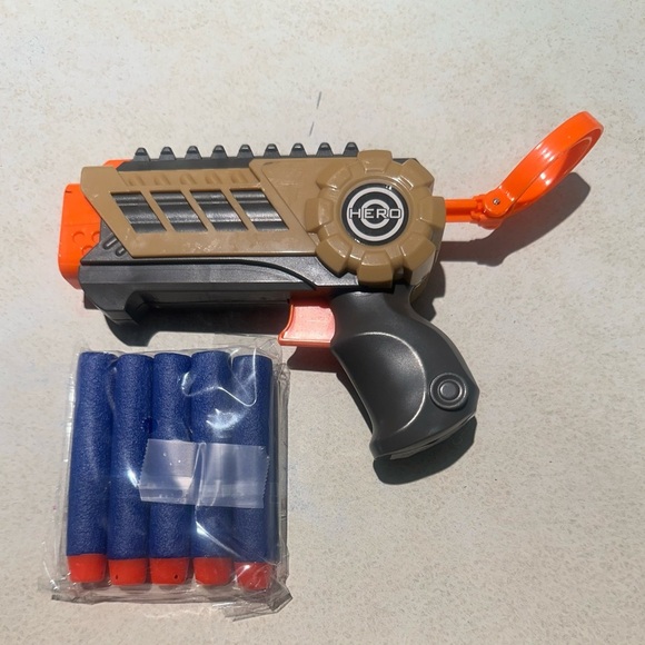 DART GUNS Toy Nerf Hero Zooma Foam Dart Action Bulk Set - Picture 10 of 11